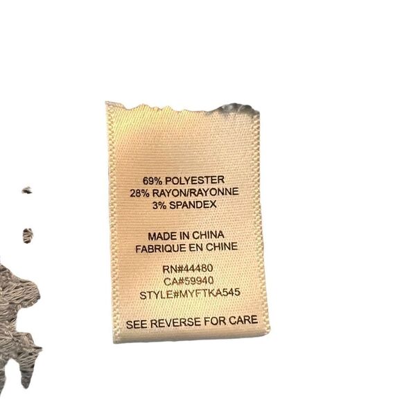 NWT! Love Fire light blue cropped long sleeve shirt - Picture 4 of 12